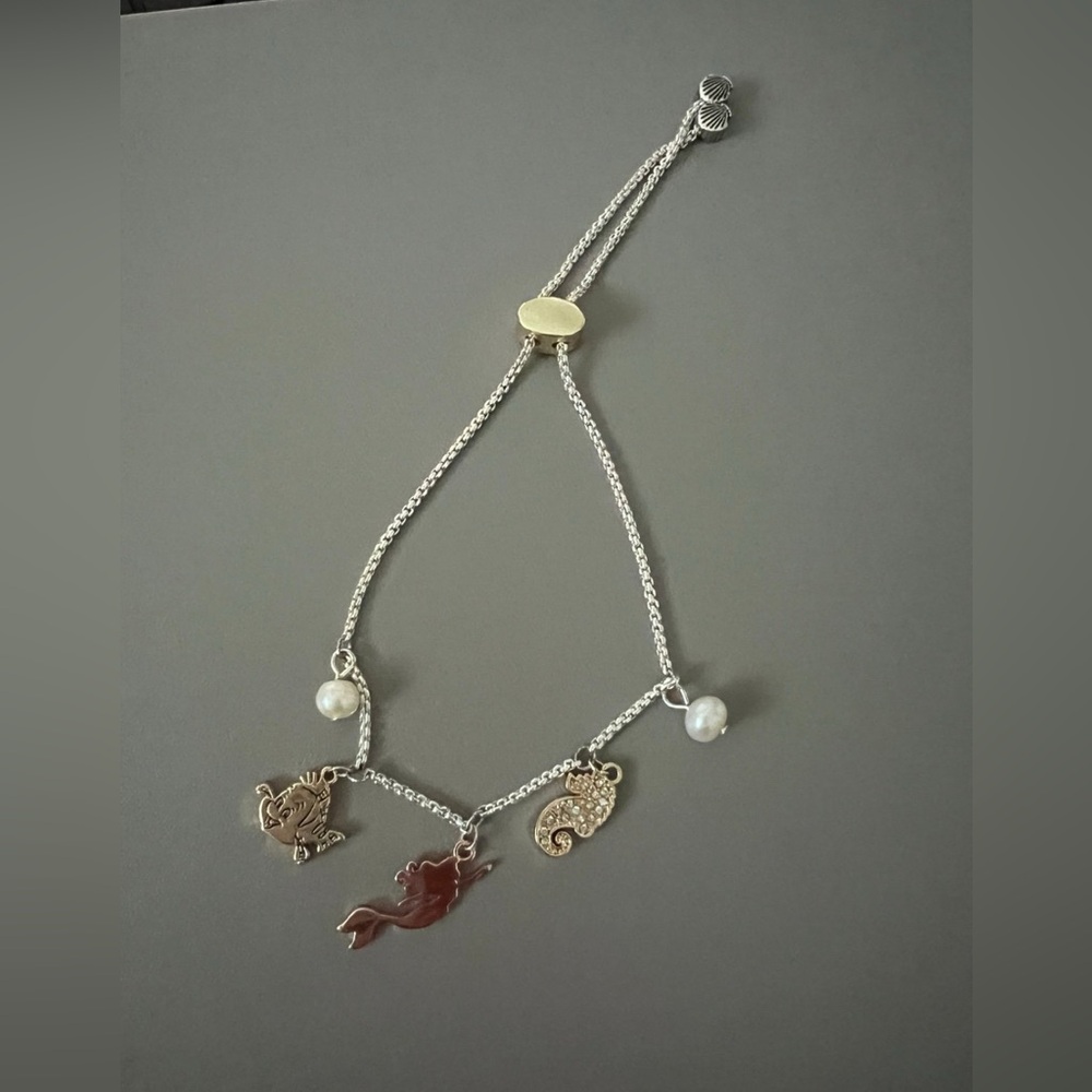 Disney Silver and Gold Charm Bracelet